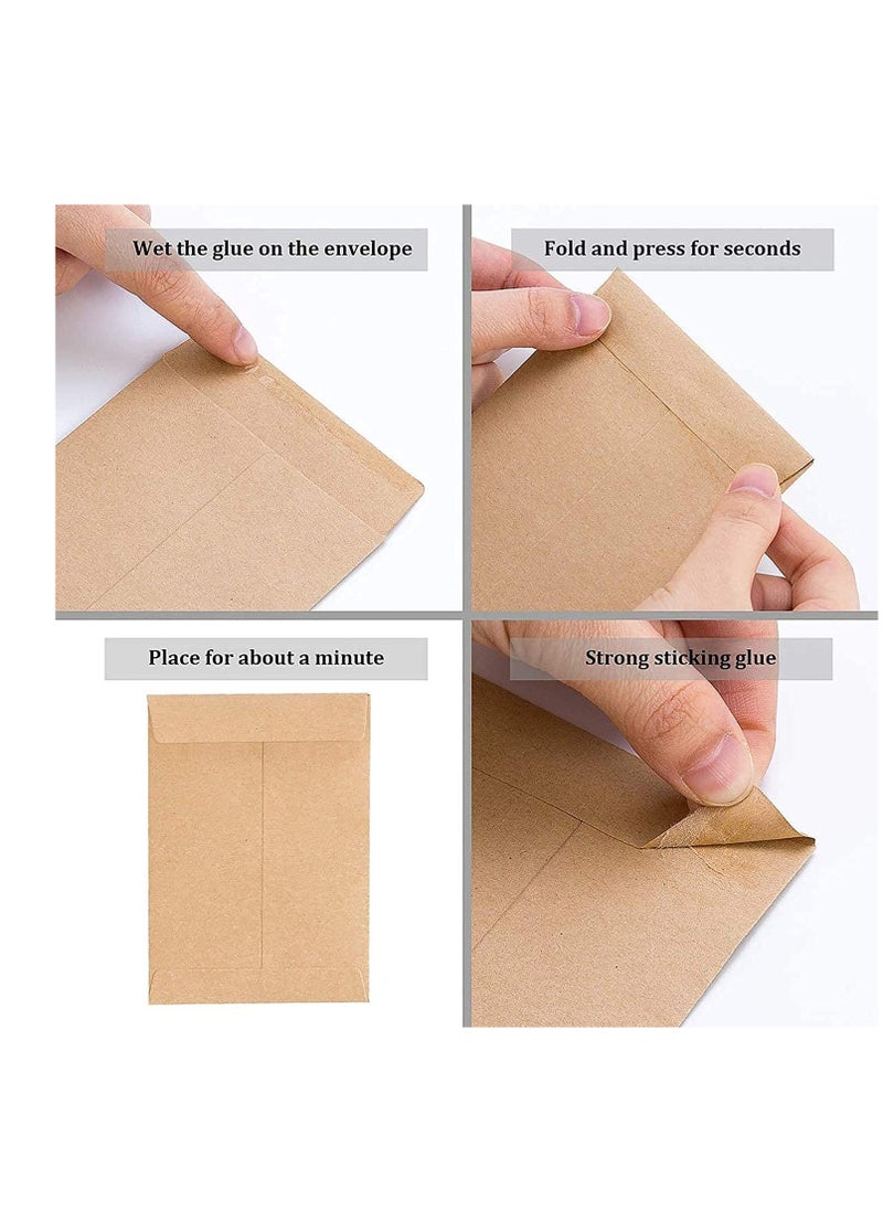 100 Pack Kraft Coin Envelopes, Small Parts Envelopes Kraft Seed Envelopes Stamps Storage Packets Envelopes for Home Garden, Office or Wedding Gift(3.23"×4.53") Small - pzsku/Z86053A041F8C4333C6ABZ/45/_/1698660880/6c399bcf-c596-4eb4-8a2b-583c9c6e4c86