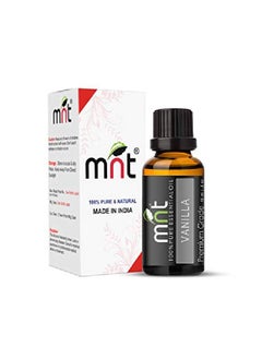 MNT زيت الفانيليا العطري 100% نقي وغير مخفف، درجة علاجية وعلاجية للعناية بالشعر والعناية بالبشرة (15 مل)  - Image 1