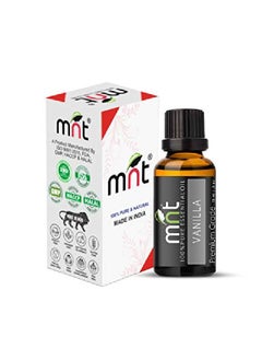 MNT زيت الفانيليا العطري 100% نقي وغير مخفف، درجة علاجية وعلاجية للعناية بالشعر والعناية بالبشرة (15 مل)  - Image 3