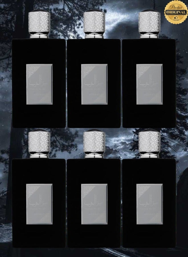 ASDAAF 6 Pieces Ameer Al Arab Perfume 100ML - Image 1