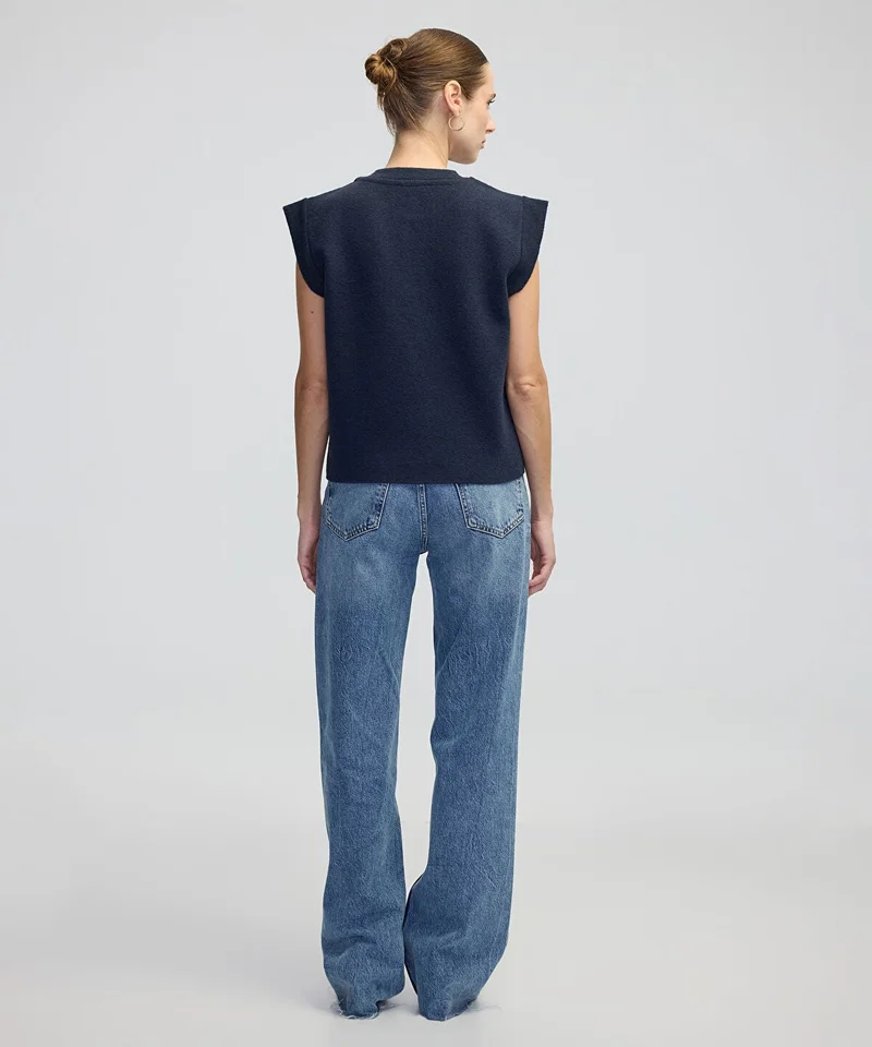 Ipekyol  Gold-Button Knit Vest for Women | Best Price UAE