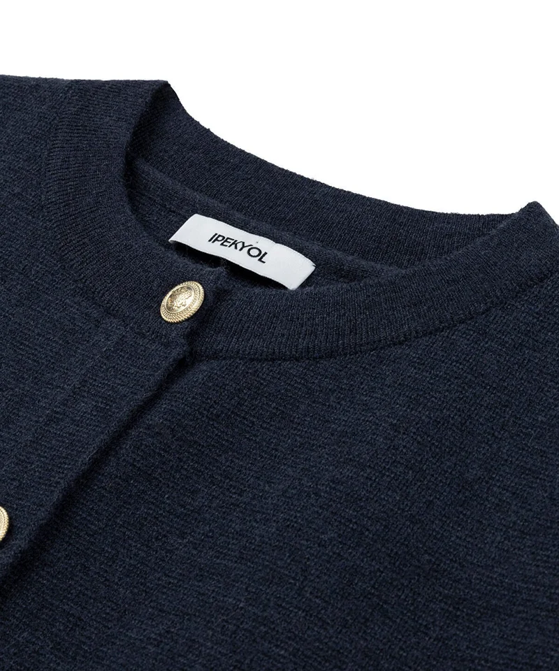 Ipekyol  Gold-Button Knit Vest for Women | Best Price UAE
