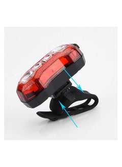 Generic HJ-037 rechargeable  bicycle tail light , Red color , USB charger ,different light moods  - Image 2