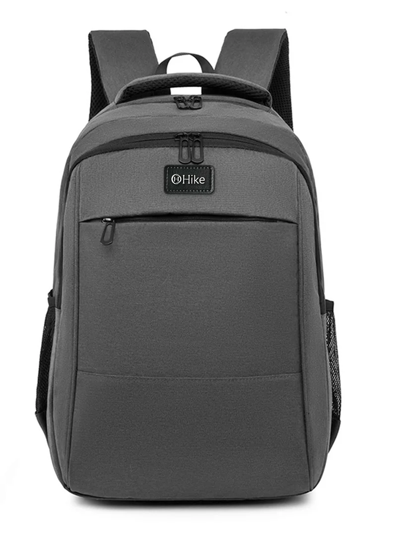 هايك Hike Unisex Durable Sling Laptop Backpack Water Resistant Premium Casual Daypack for Travel/Business/College/School, HK9901-Grey