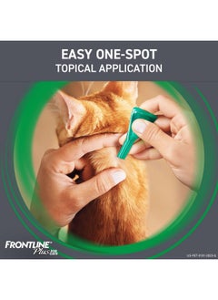 Frontline Plus Flea And Tick Treatment For Cats Over 1.5 Lbs. 3 Treatments  - Image 5