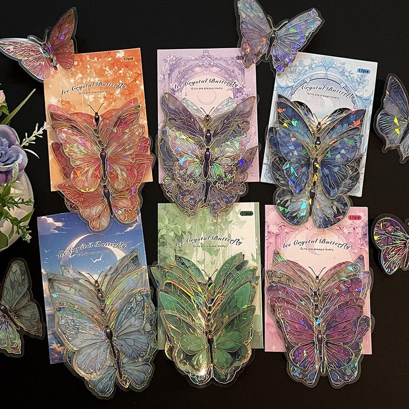 HIKKY 60PCS 3D Butterfly Wall Decor Stickers - Image 1