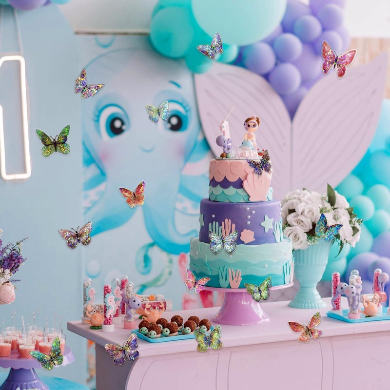 HIKKY 60PCS 3D Butterfly Wall Decor Stickers - Image 5