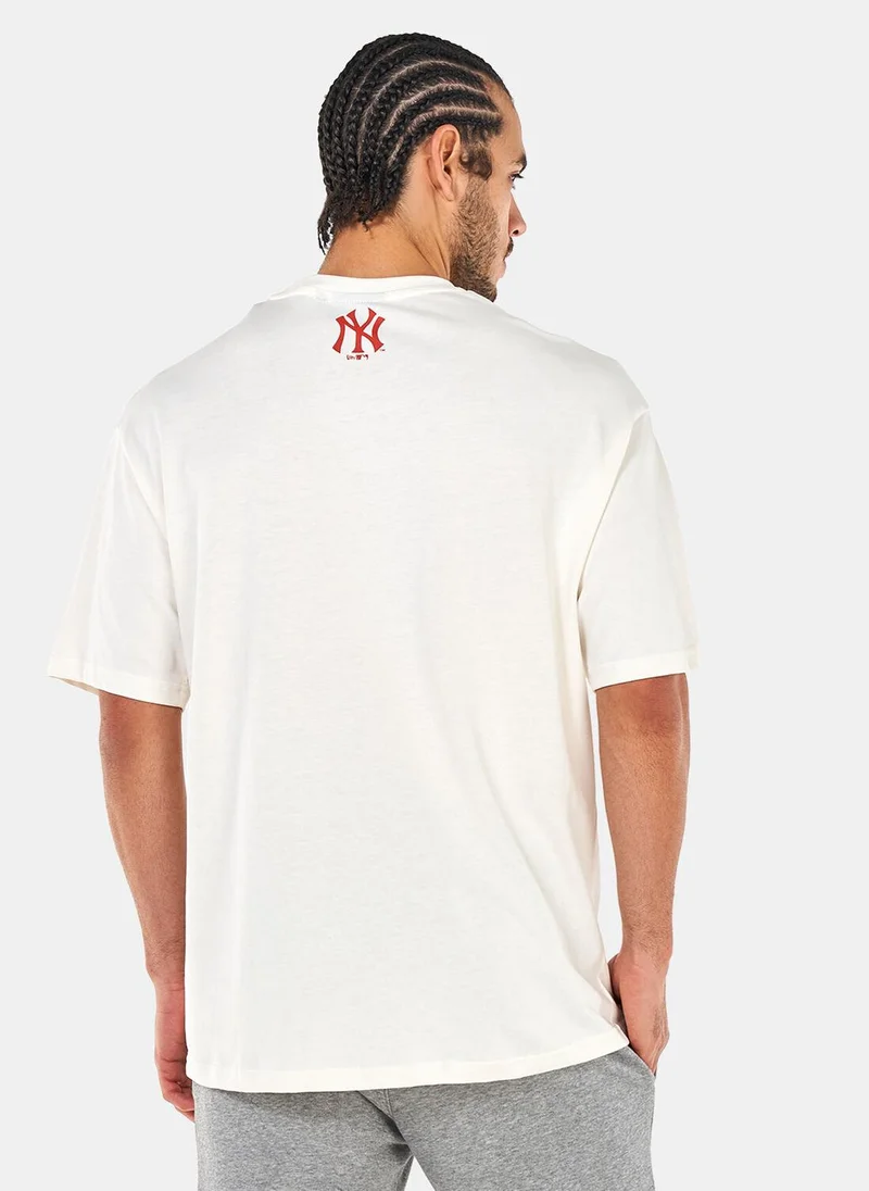 NEW ERA Men's MLB New York Yankees Heritage Oversized T-Shirt
