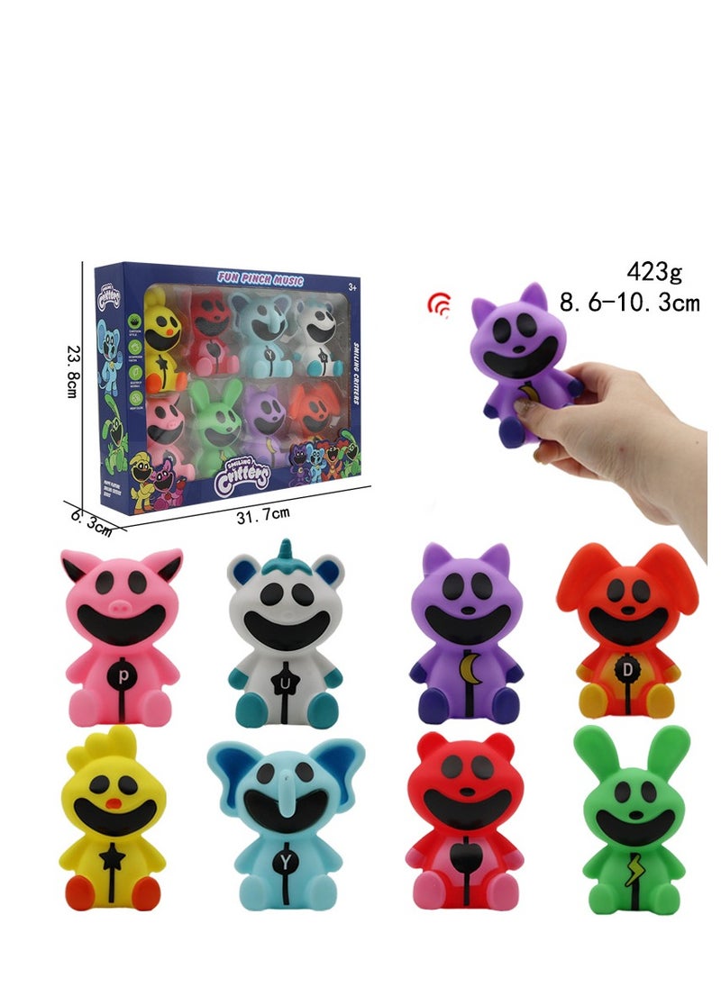 Y&D - 8-Piece poppy playtime 3 smiling critters Figure Set - Image 1