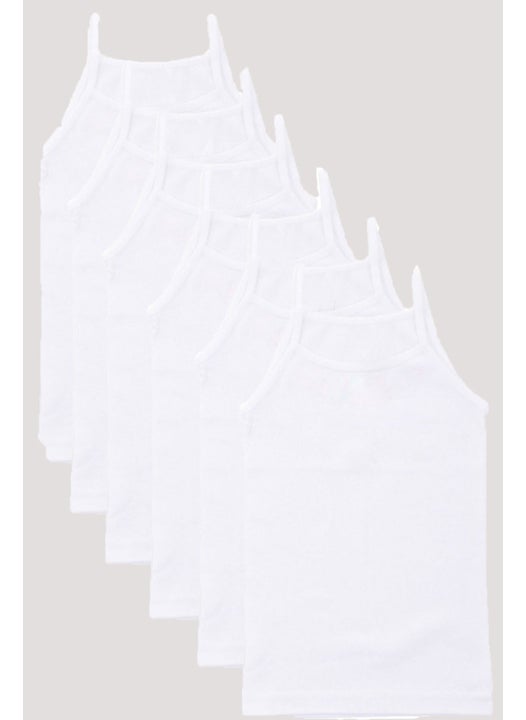 Competing All 6 Girls' Strap Strap Plain Undershirt Cotton Comfortable Quality Economical