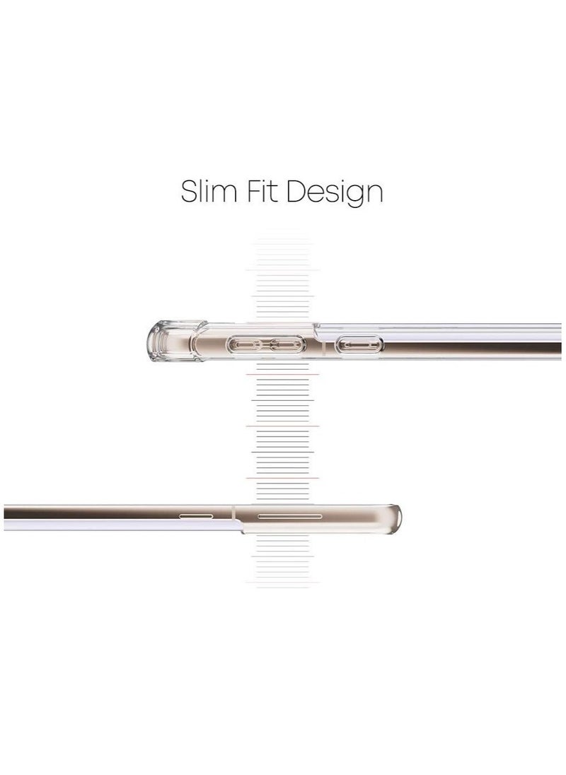 ELTRAZONE Samsung Galaxy S21 FE Case Cover Protective Shock Absorption Bumper soft Transparent Case (Clear) - Image 4