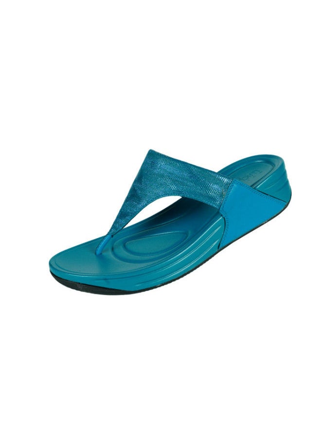 Michelle Morgan - 092-2607 Michelle Morgan Ladies Casual Sandals Blue 214RJ671 - Image 1
