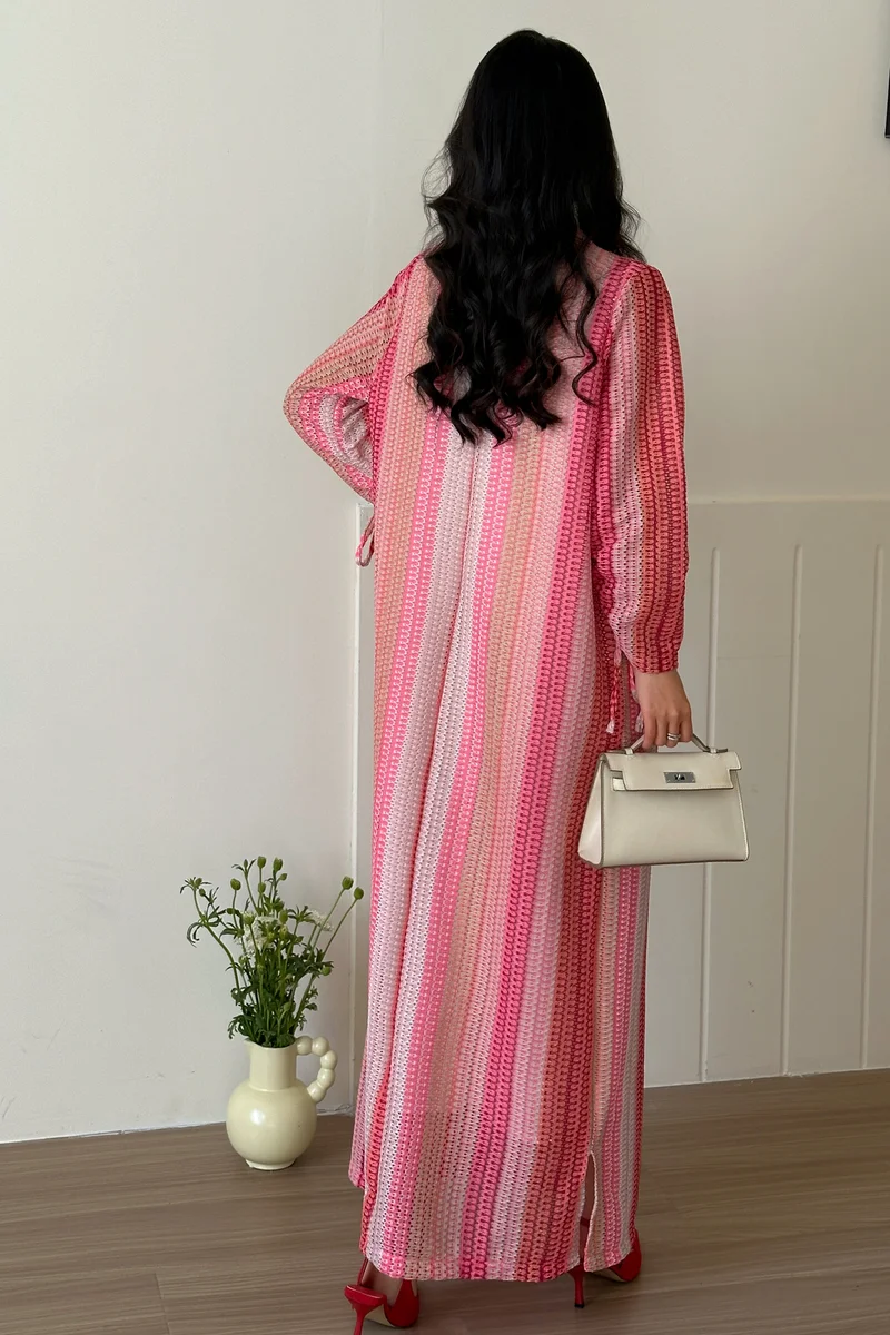 Hassal Crochet Suit with embroidery details