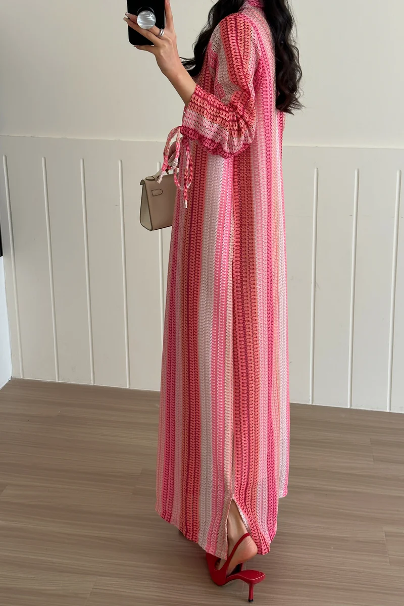Hassal Crochet Suit with embroidery details