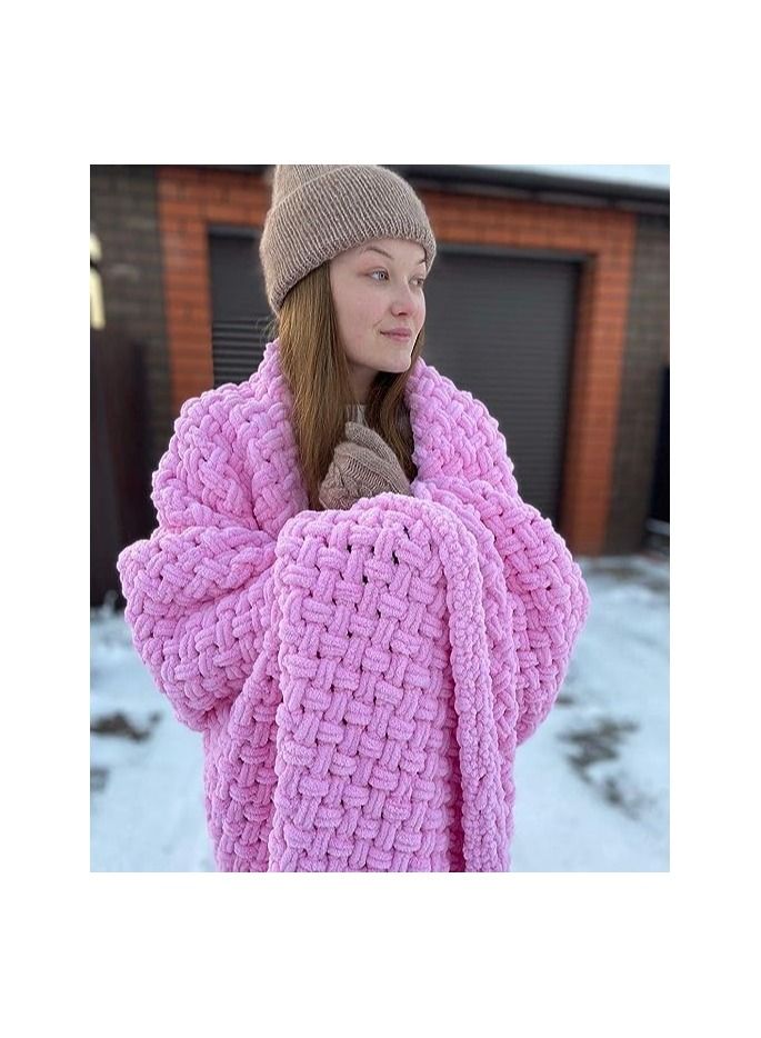 Alize Buffy Soft Fluffy Yarn 4 Spools Alize Kids 100% Micro Polyester 400g 39.3yds (78- Charcoal Grey) - Image 4