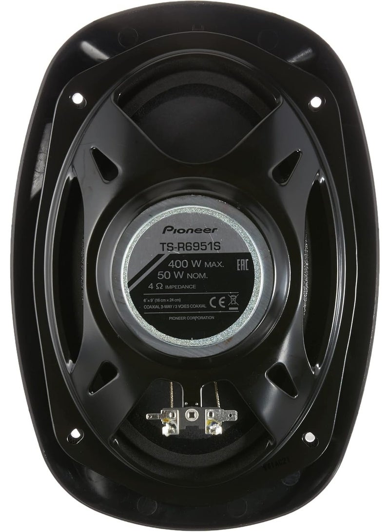 بايونير مكبر صوت سيارة ثلاثي الاتجاهات TS-R6951S 6 × 9 بوصة - Image 3