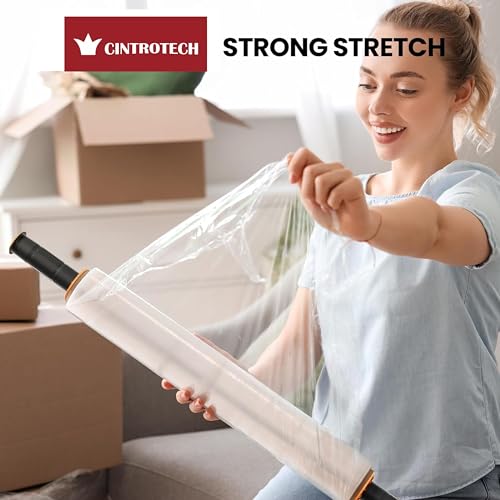 Cintrotech Packing Material,12 Inch (300 mm), 100 Meters length wrapping Roll for Packing and multipurpose use, (Pack of 2) White - Image 3