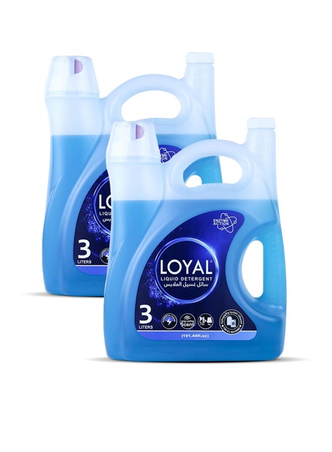loyal Laundry Detergent Liquid 2x3L - Image 1