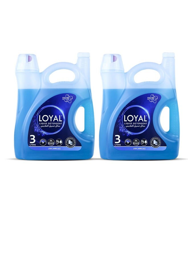loyal Laundry Detergent Liquid 2x3L - Image 2
