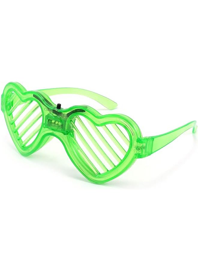 2 Pcs LED Glasses Glow in The Dark Light up Glasses Neon Party Favor Glow Glasses 2 Color for Birthday Party Supplies - Image 5