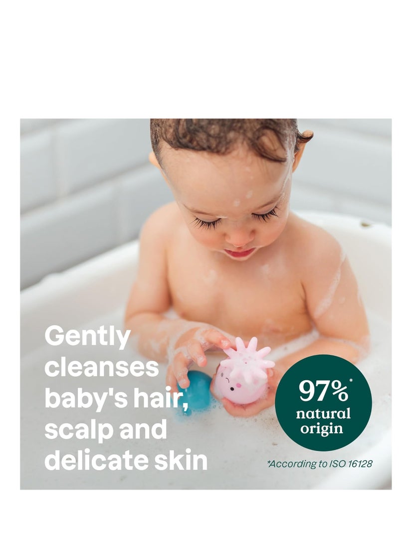 Attitude - ATTITUDE 2-in-1 Shampoo and Body Wash for Baby, Fragrance-Free EWG Hypoallergenic Plant- and Mineral-Based Ingredients, Vegan and Cruelty-Free, Unscented, 16 Fl Oz - Image 1