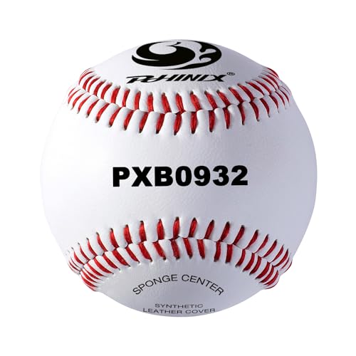 PHINIX Soft Cushioned Safety Baseball (9 inch, One Dozen) - Image 1