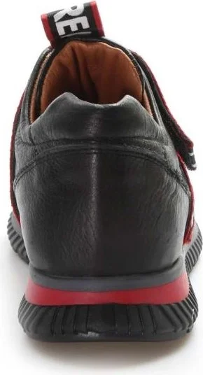 فاست ستيب Unisex Genuine Leather Velcro Strap Comfortable Sneaker Sports Daily Kids School Shoes 006xa1020