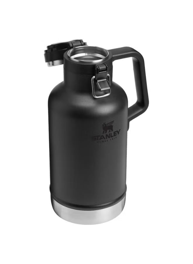 ستانلي قارورة ستانلي كلاسيك سهلة الصب سعة 1.9 لتر - قارورة بيرة من الفولاذ المقاوم للصدأ معزولة بتفريغ الهواء بجدار مزدوج | تحافظ على البرودة لمدة 24 ساعة، والحرارة لمدة 18 ساعة، والثلج لمدة 4 أيام | مانعة للتسرب، خالية من مادة BPA، آمنة للغسل في غسالة الأطباق، مزودة بمقبض حمل سهل - متانة ستانلي الأسطورية لعام 1913 - Image 4