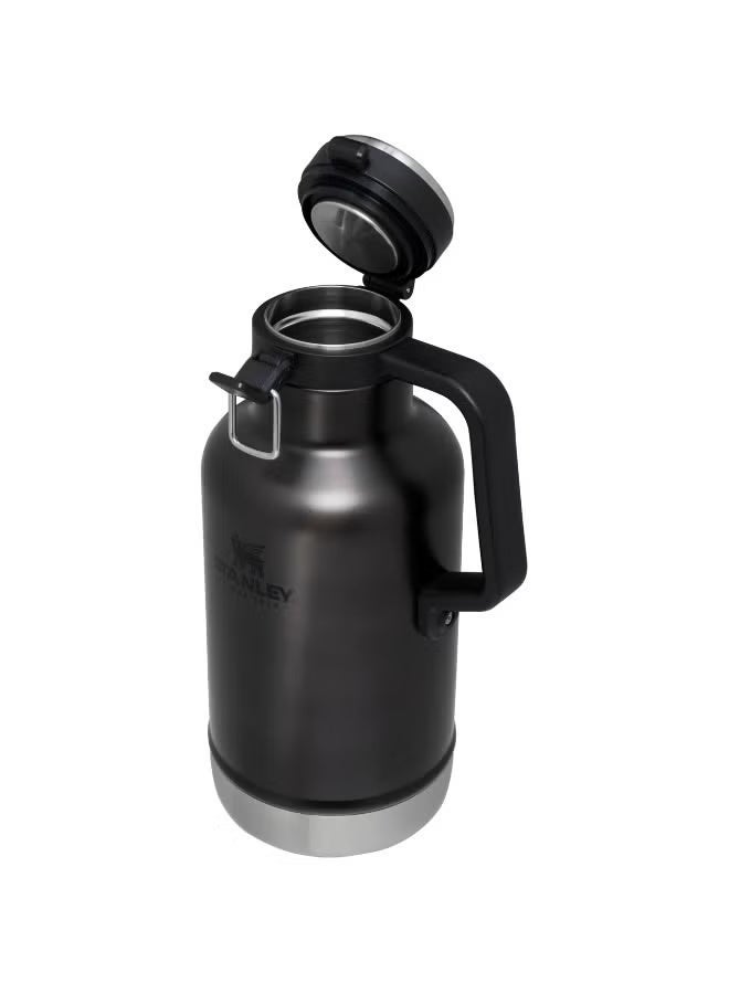 ستانلي قارورة ستانلي كلاسيك سهلة الصب سعة 1.9 لتر - قارورة بيرة من الفولاذ المقاوم للصدأ معزولة بتفريغ الهواء بجدار مزدوج | تحافظ على البرودة لمدة 24 ساعة، والحرارة لمدة 18 ساعة، والثلج لمدة 4 أيام | مانعة للتسرب، خالية من مادة BPA، آمنة للغسل في غسالة الأطباق، مزودة بمقبض حمل سهل - متانة ستانلي الأسطورية لعام 1913 - Image 3