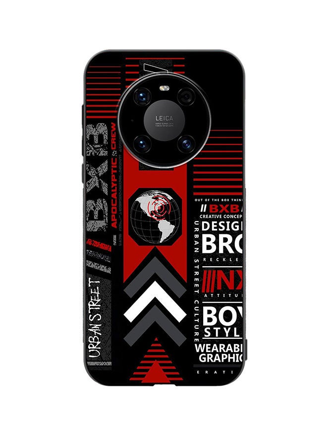 VR CREATIVE Protective Case Cover For Huawei Mate 40 Bxb Logo Design Multicolour - Image 1