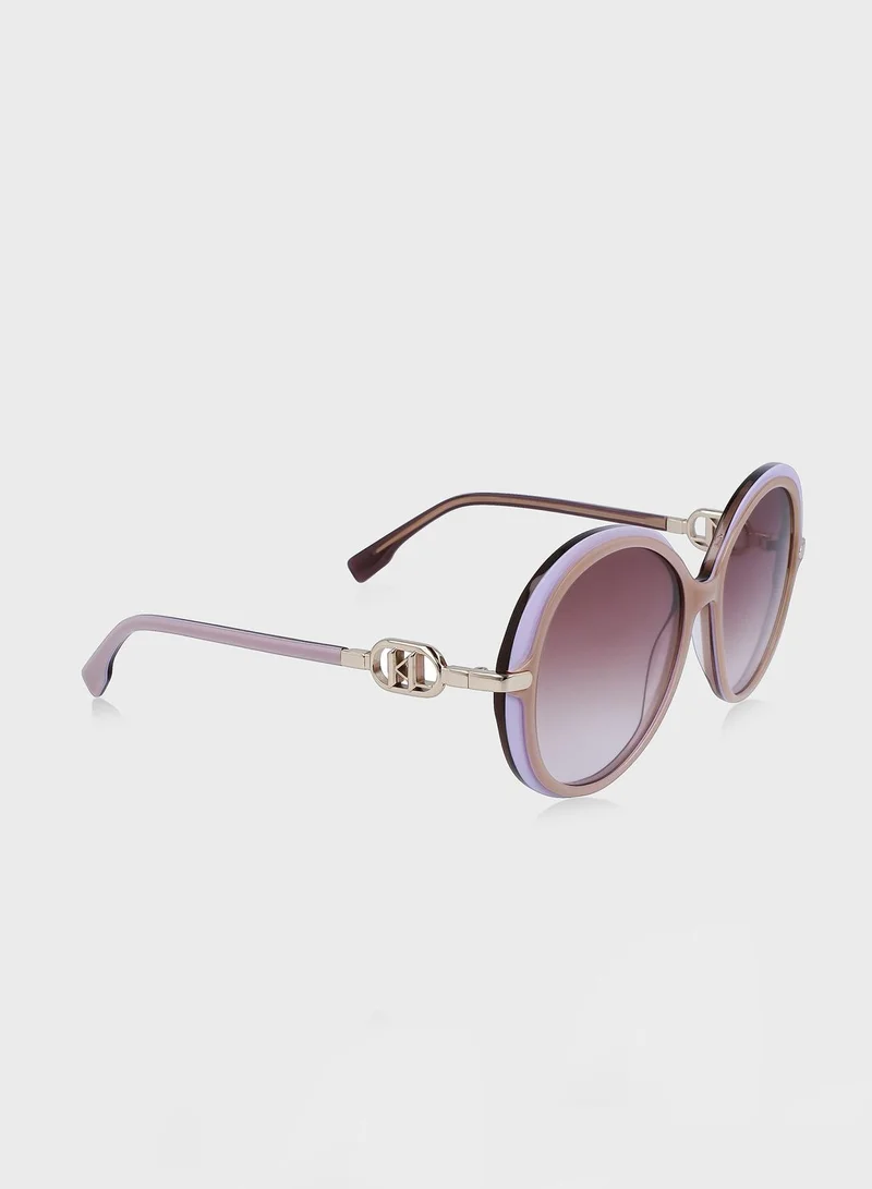 Karl Lagerfeld Round Sunglasses