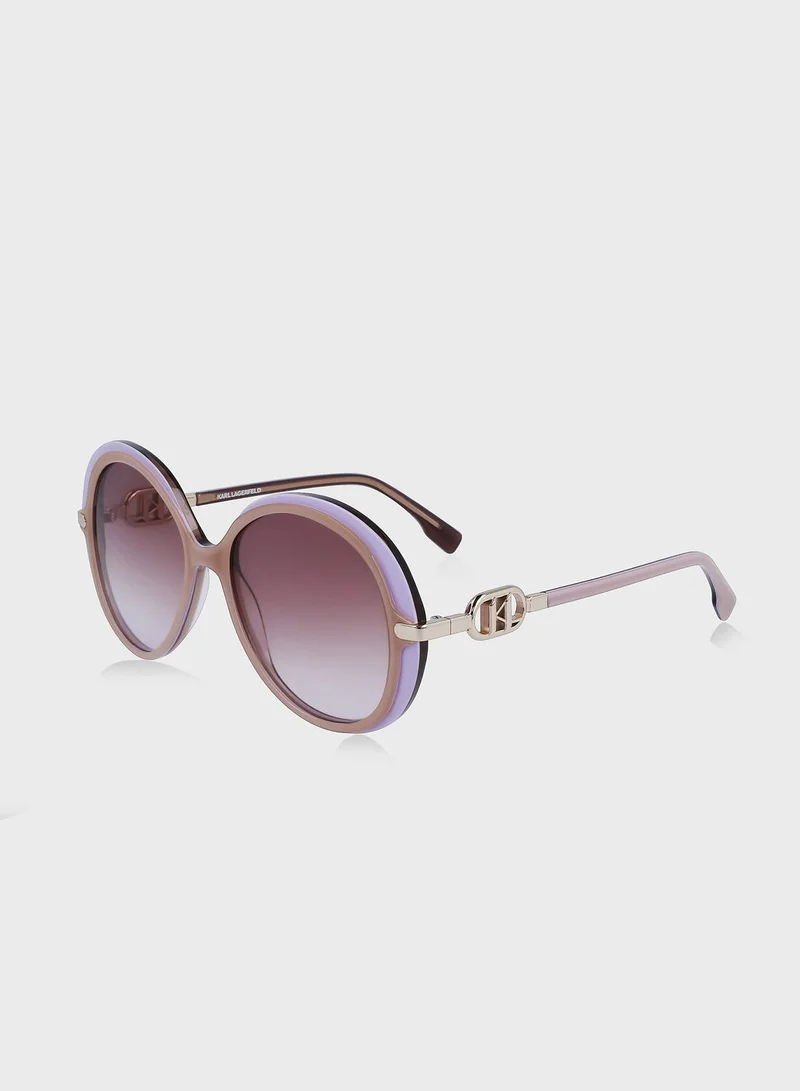 Karl Lagerfeld Round Sunglasses