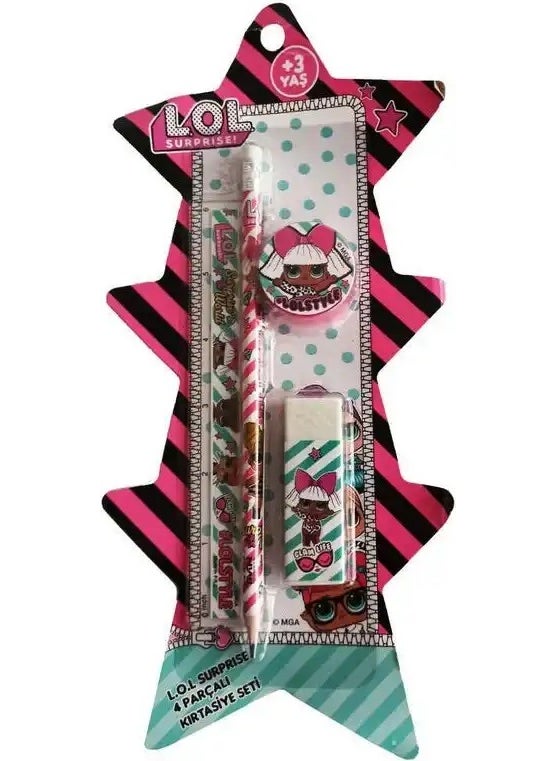 L.O.L. SURPRISE! L.o.l Surprise 4-Piece Stationery Set 