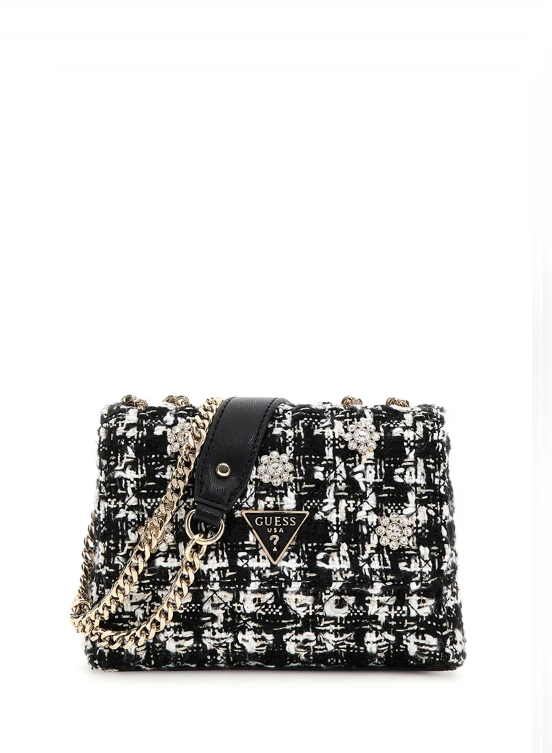 GUESS EVERLEE MINI CNVRTVLE XBDY FLP