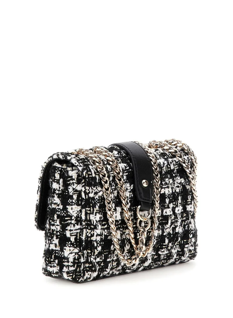 GUESS EVERLEE MINI CNVRTVLE XBDY FLP