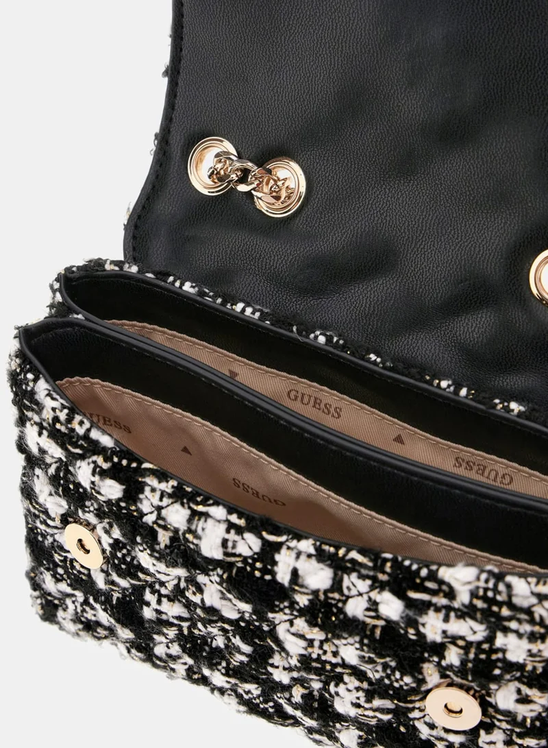 GUESS Everlee Mini Convertible Crossbody Flap