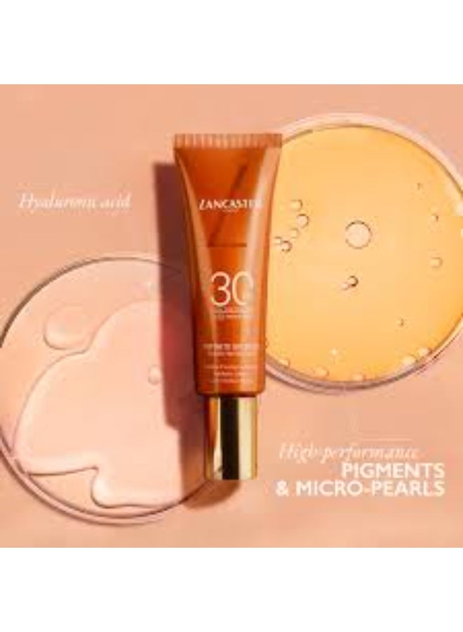 Lancaster Infinite Bronze Tinted Sun Cream SPF30 Light to Medium Shade 50ml - Image 3