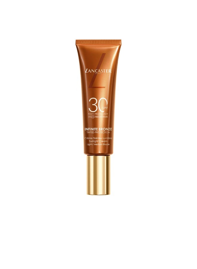 Lancaster Infinite Bronze Tinted Sun Cream SPF30 Light to Medium Shade 50ml - Image 1