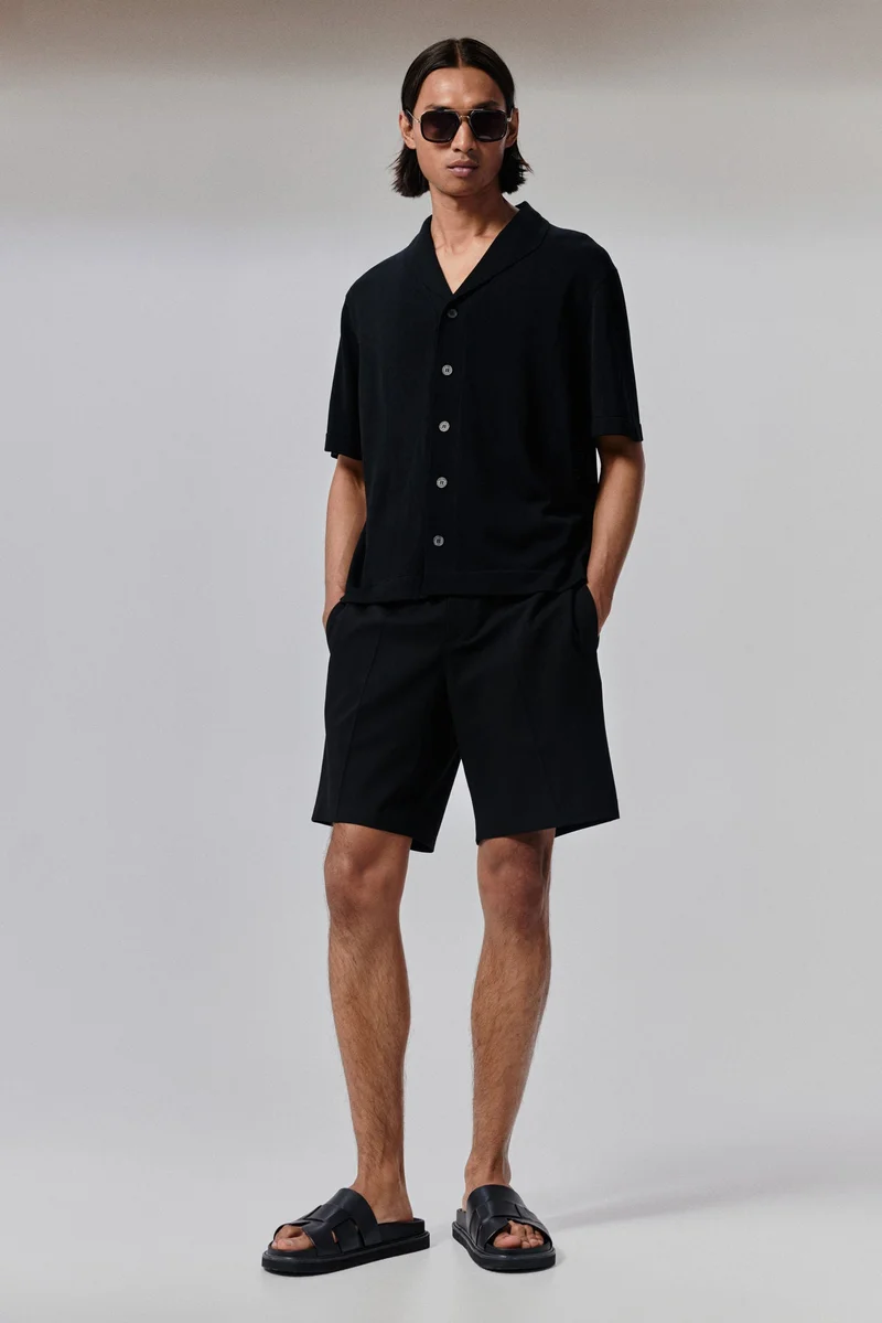 H&M Regular Fit Fine-knit shirt