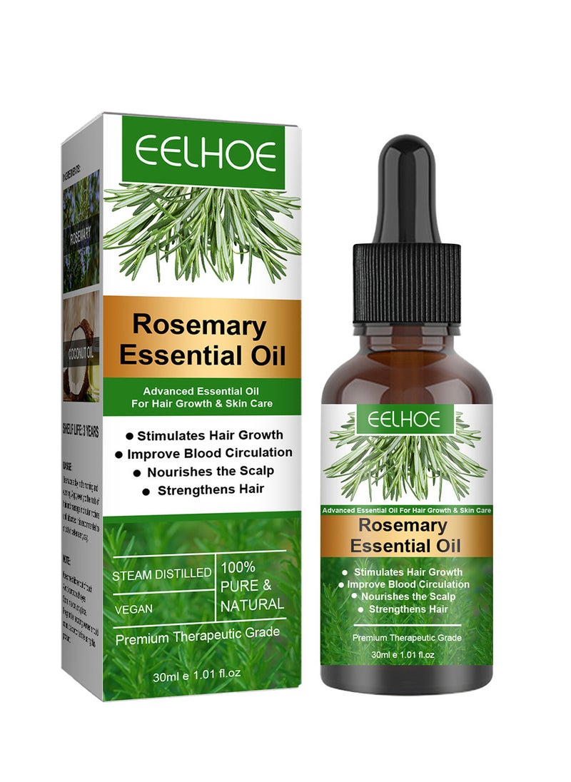EELHOE Rosemary Essential Oil For Hair Growth Skin Care  - Image 1