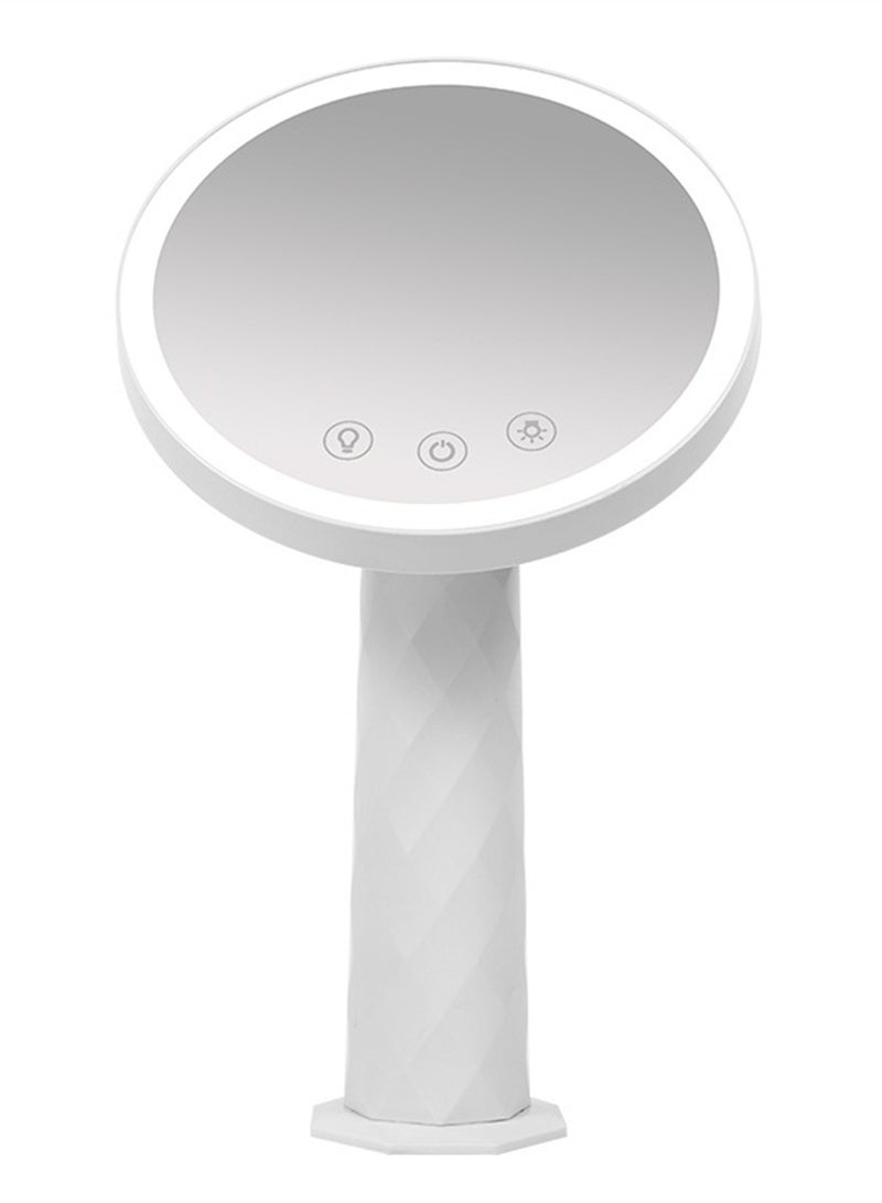 Cosmetic mirror LED lighted desktop women's table lamp fill-in light beauty mirror - Image 1