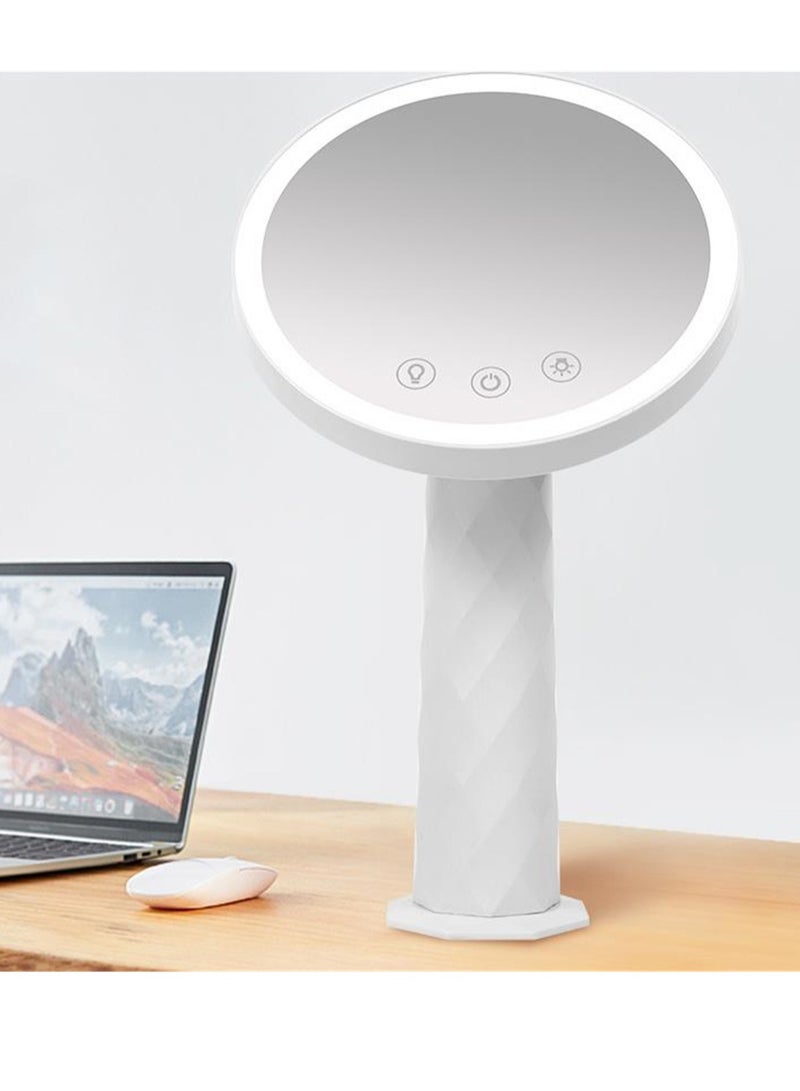 Cosmetic mirror LED lighted desktop women's table lamp fill-in light beauty mirror - Image 5