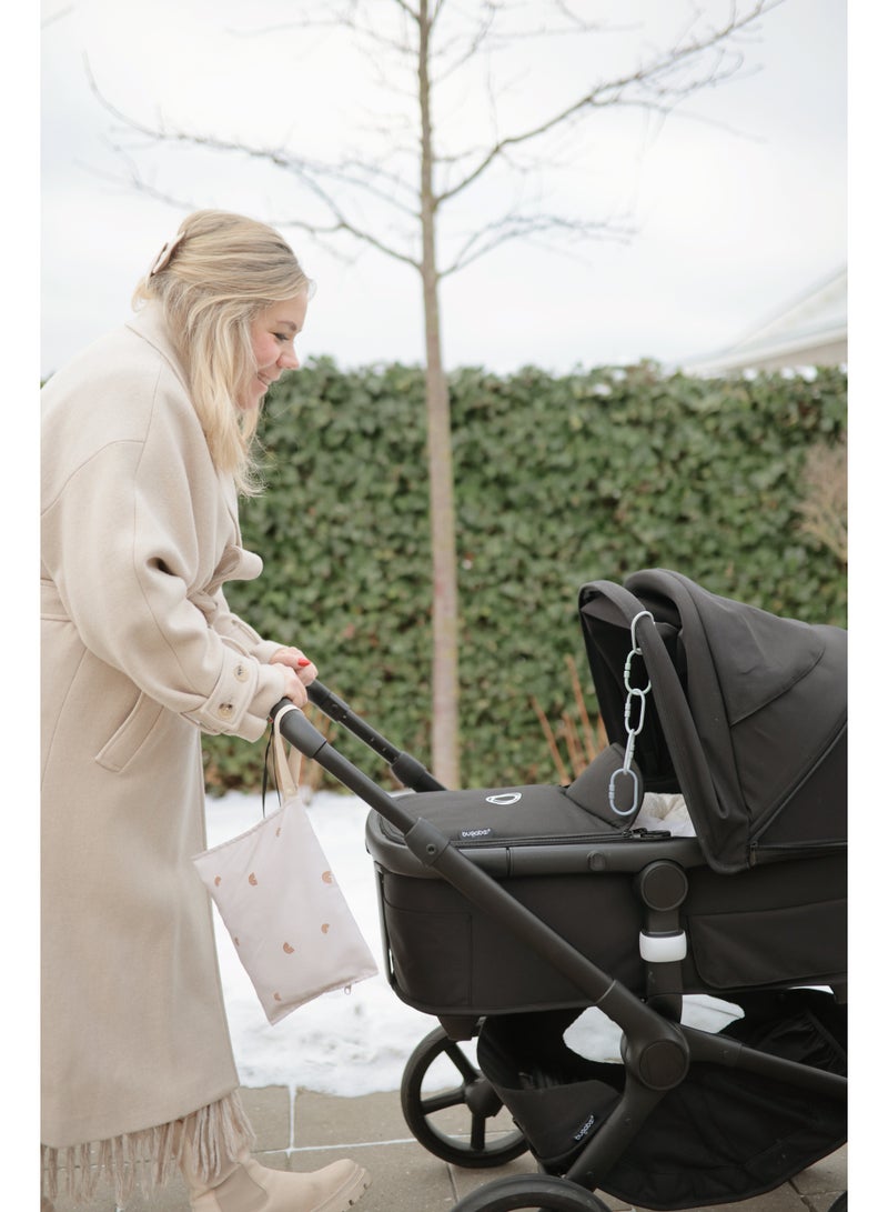 Mushie ​​Water Resistant Wet Bag- 2 Pack​ Rainbow - Image 2