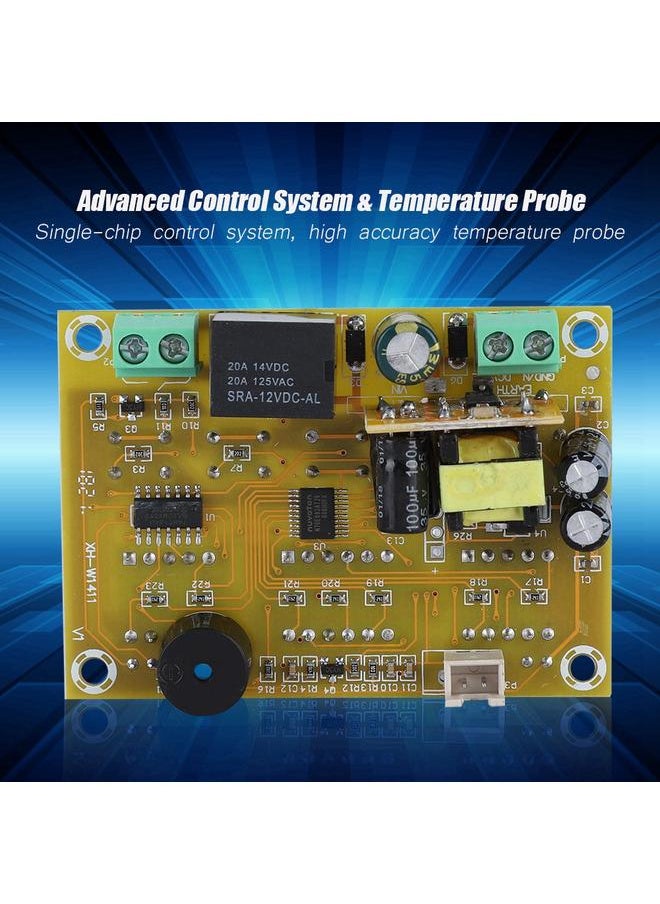 Thoraya DC 12V/100-220V High Accuracy Digital Temperature Controller Thermostat Control & LCD Display  - Image 5