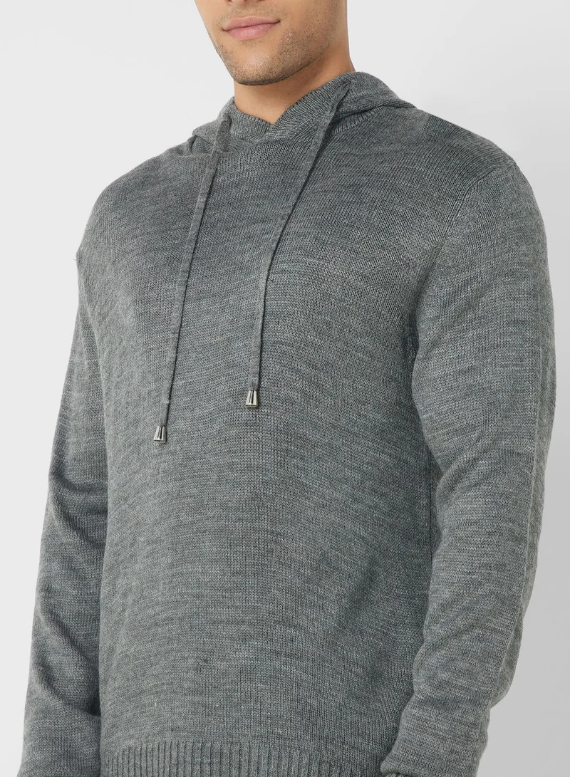 Robert Wood Knitted Hoodie