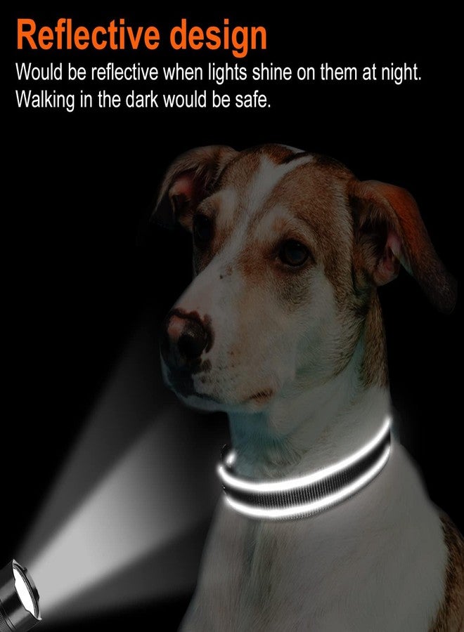 Joytale Reflective Dog Collar,Soft Neoprene Padded Breathable Nylon Pet Collar Adjustable for Extra Large Dogs,Black,XL - Image 5