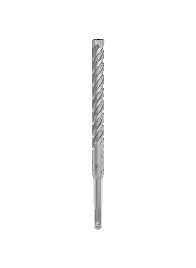 BOSCH Sds Plus 5X Hammer Drill Bit Fast Dust Removal For Increased Drilling Speeds And Reduced Wear Fits All Sds Plus Rotary Hammer Drills 16 Mm Diameter 210 Mm Length 1 Pcs - Image 1
