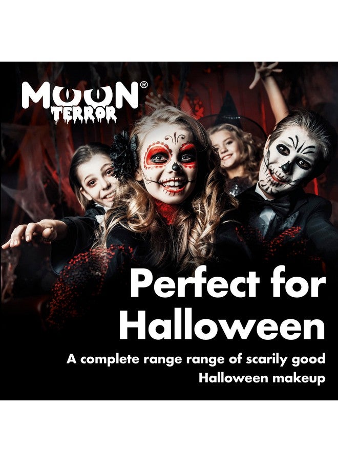 Moon Terror Halloween Face Paint Body Paint By Moon Terror Set Of 4 Sfx Make Up Special Effects Make Up 0.40Fl Oz  - Image 5