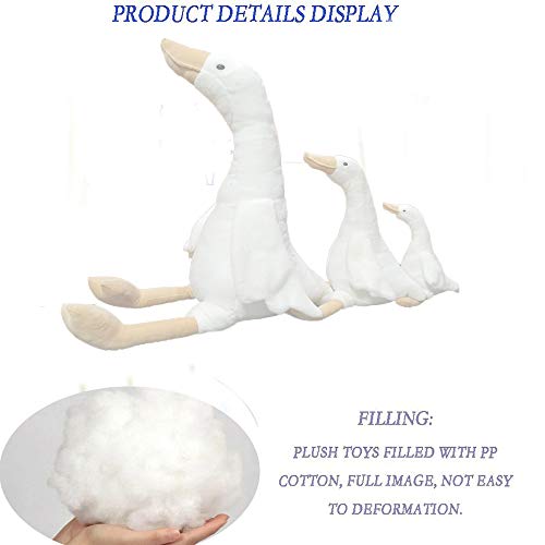 CHELEI2019 15.7" Swan Stuffed Animal,Goose Plush White Stuffed Animal Toy Gifts for Kids - Image 4
