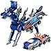 Intoypad Collision Transforming Dinosaur Car Toy 2 Magnetic Cars Transform into Dinosaur Toys for Kids Toddler Fun Deformation Robot Dino Car Christmas Birthday Gift Toys for Boys GirlsBlue Dragon - Image 3